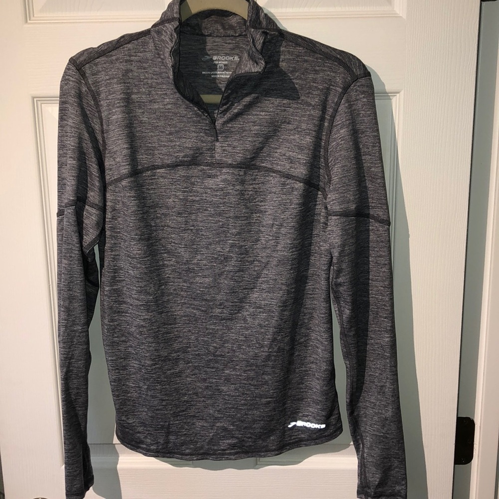 Running long sleeve: Brooks 3/4 zip